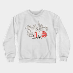 London Souvenir Crewneck Sweatshirt